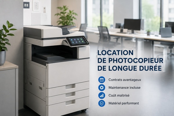 location longue duree photocopieur
